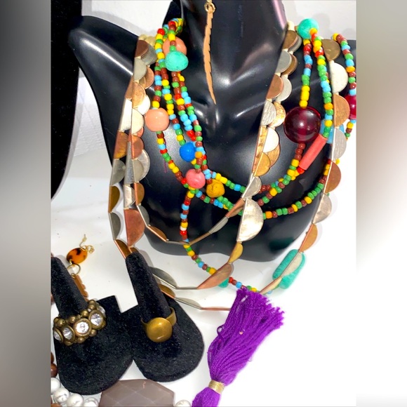 Lot of Vintage Bohemian Jewelry  some designers - Picture 10 of 13